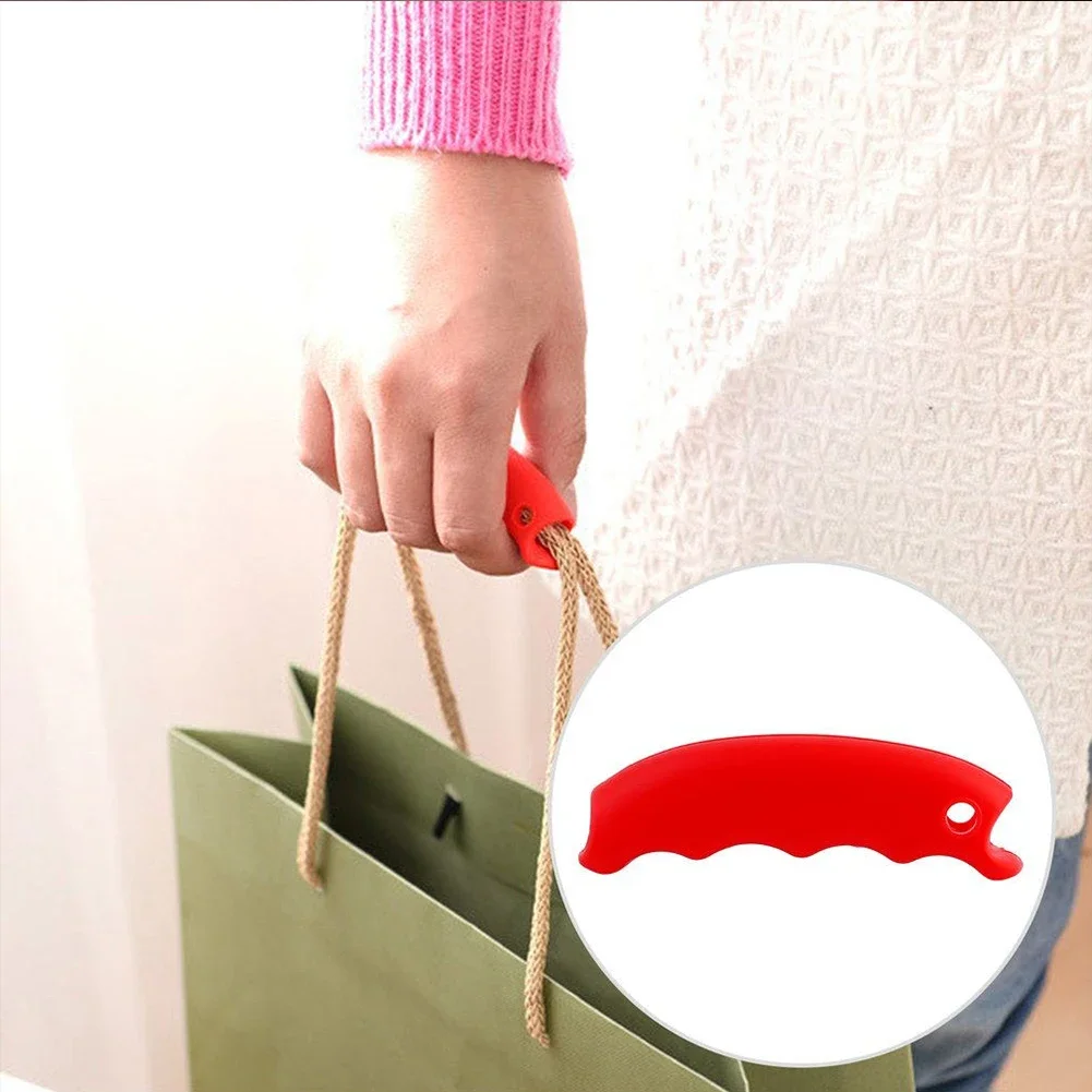 Silicone Portable Vegetable Device Labor Saving Shopping Bag Carry Holder with keyhole Handle Comfortable Grip Protect Hand Tool