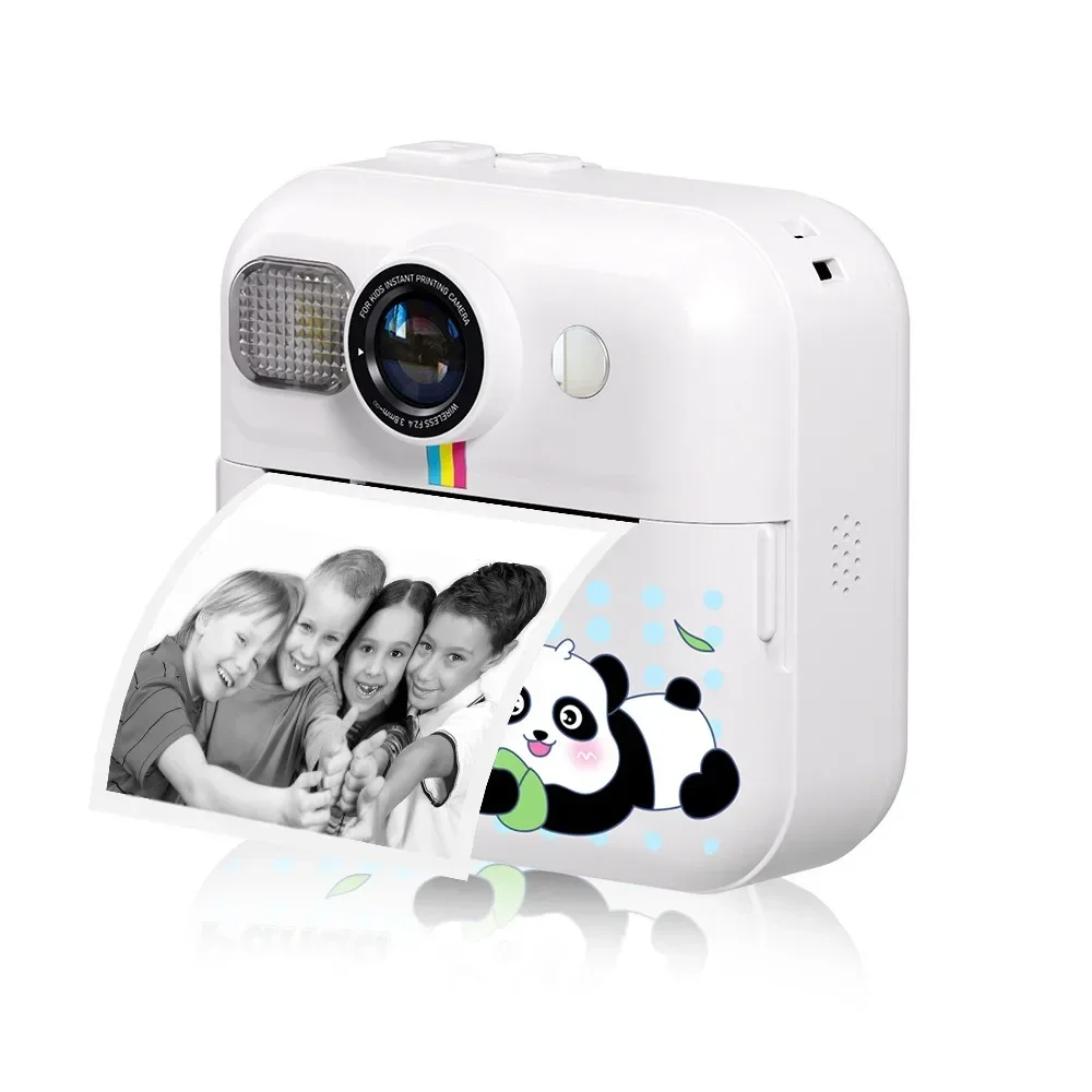 

Kids Instant Print Digital Camera 1080P with 32GB SD Card 3 Paper Rolls Color Pencils Ideal Gift for Boys and Girls Ages 5-13