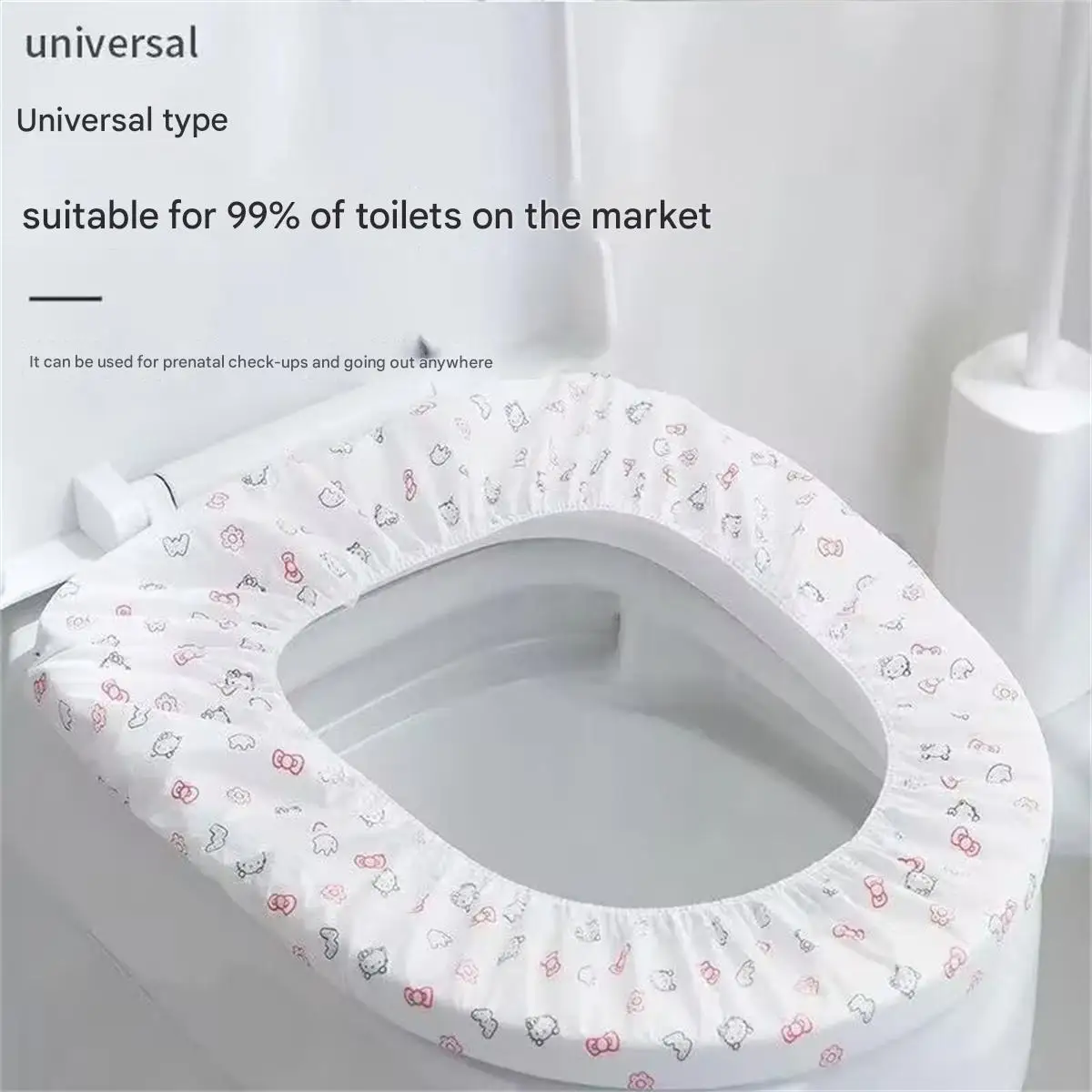 20pcs disposable toilet mat non-woven double-layer water-proof hotel seat cushion toilet ring maternity postpartum examination p