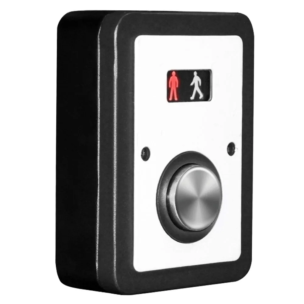 

FAMA IP65 Anti-Static and Anti- Lightning Pedestrian Crossing LED Traffic Lights Switch Push Button with LED Bulb Source