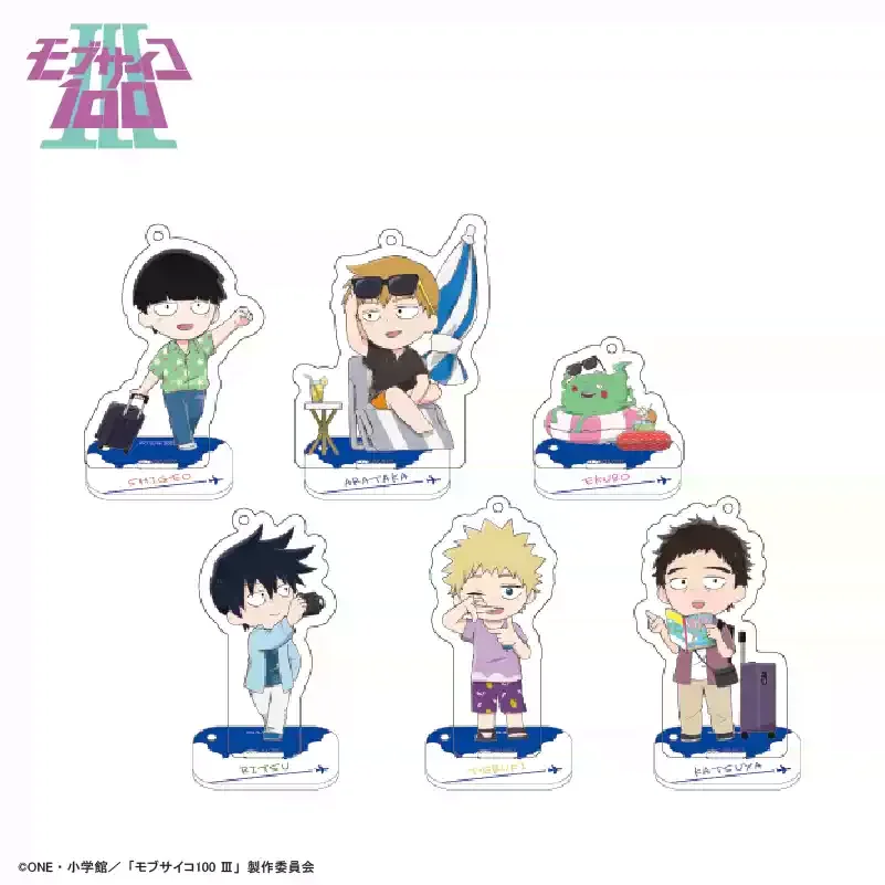 

Mob Psycho 100 аниме периферийные мини-акриловые подвески официальная подлинная версия Q милая Кагеяма Шigeo Dimple Reigen Arataka