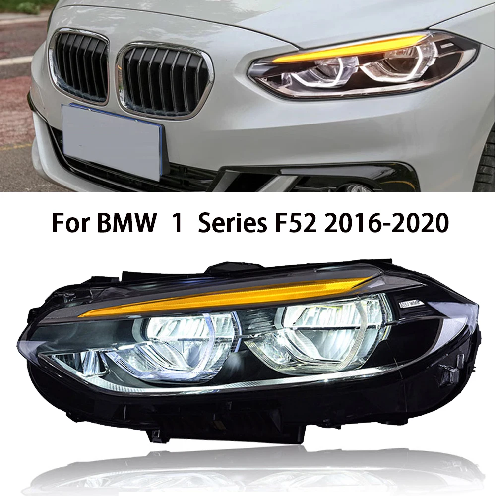 Car Headlights For BMW 1 Series F52 2016-2020 LED Car Lamps Daytime Running Lights Dynamic Turn Signals Car Accessories