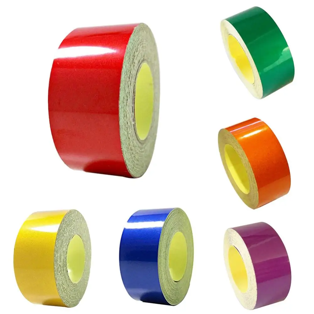 DIY Tape 5M Reflective Sticker Car Truck Body Self-Adhesive Warning Strip Decal Reflective Stickers Strip Car Sticker Light Bar