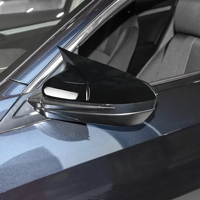 Horn style Side Mirror Cap Rearview Mirror Cover for Honda Civic 10th Gen Exterior Accessories 2016 2017 2018 2019 2020 2021