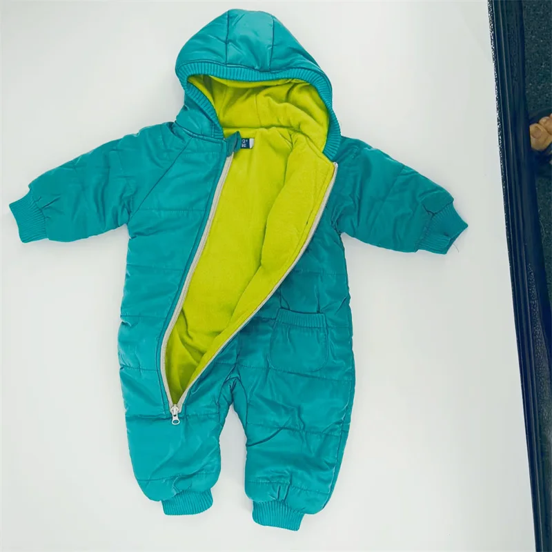 New Autumn Baby pagliaccetti cotone imbottito spessa neonata tuta calda autunno ropa bebe abbigliamento per bambini abbigliamento per bambini nuovo