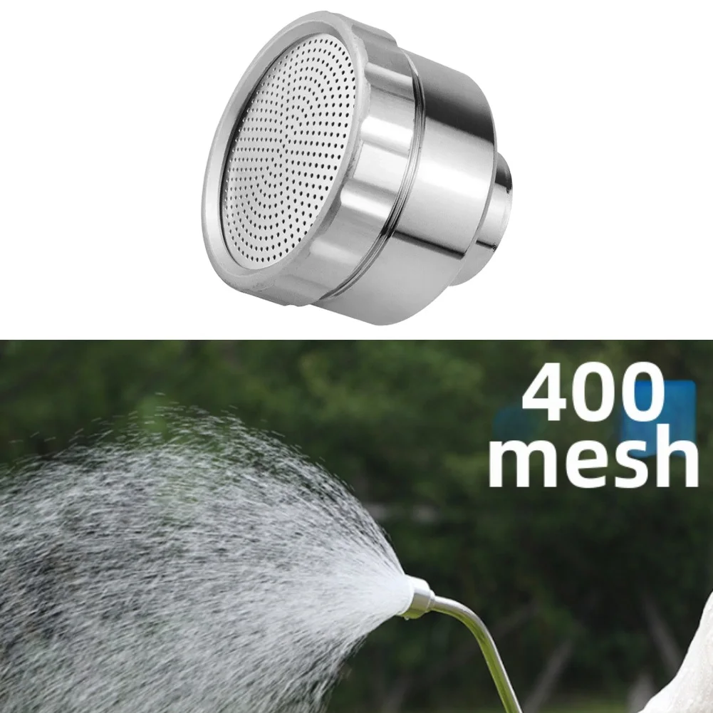 1pcs 2000/400 Mesh Watering Sprinkler Head Quick Connect Nozzle Stainless Steel Garden Agricultural Irrigation Sprinkler Head view 3