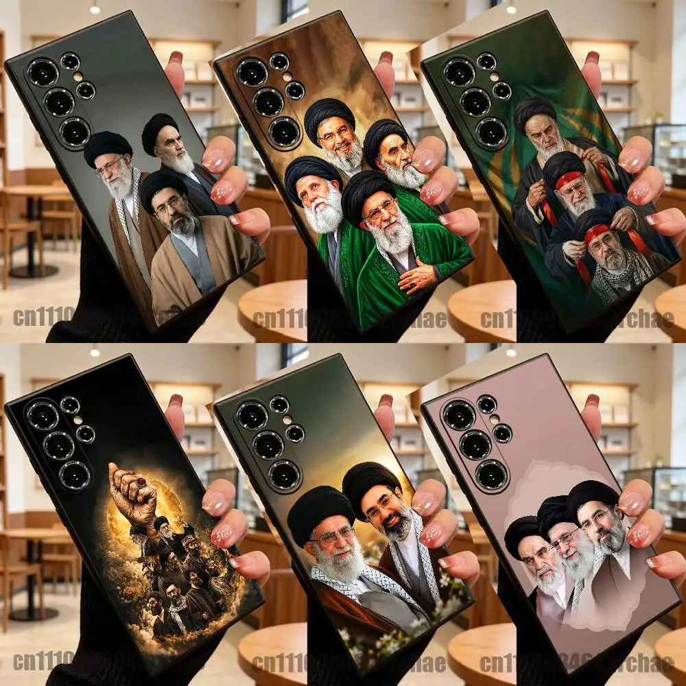 For RIP Ali Khamenei Iranian Iran Phone Case For Samsung Galaxy S25 S24 S26 S22 S23 S21 S10 5G Fe Ultra Plus Custom Cover