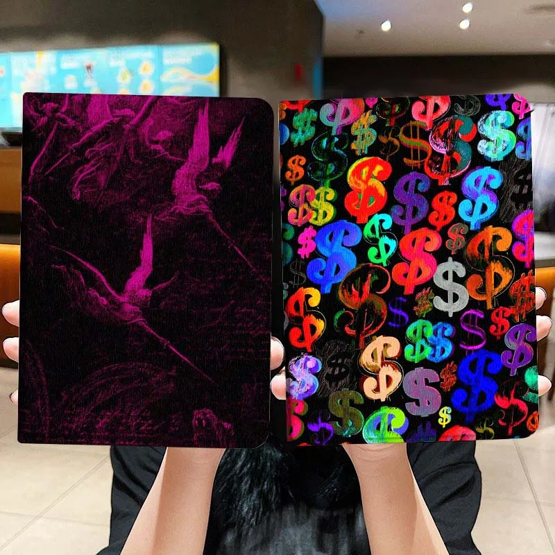 

Pink Flying Bird Pattern Gift Tablet Case For Lenovo Xiaoxin Legion Pad Tab Pro GT Y700 Gen4 2 11 P11 M10 K10 3rd Plus Gen