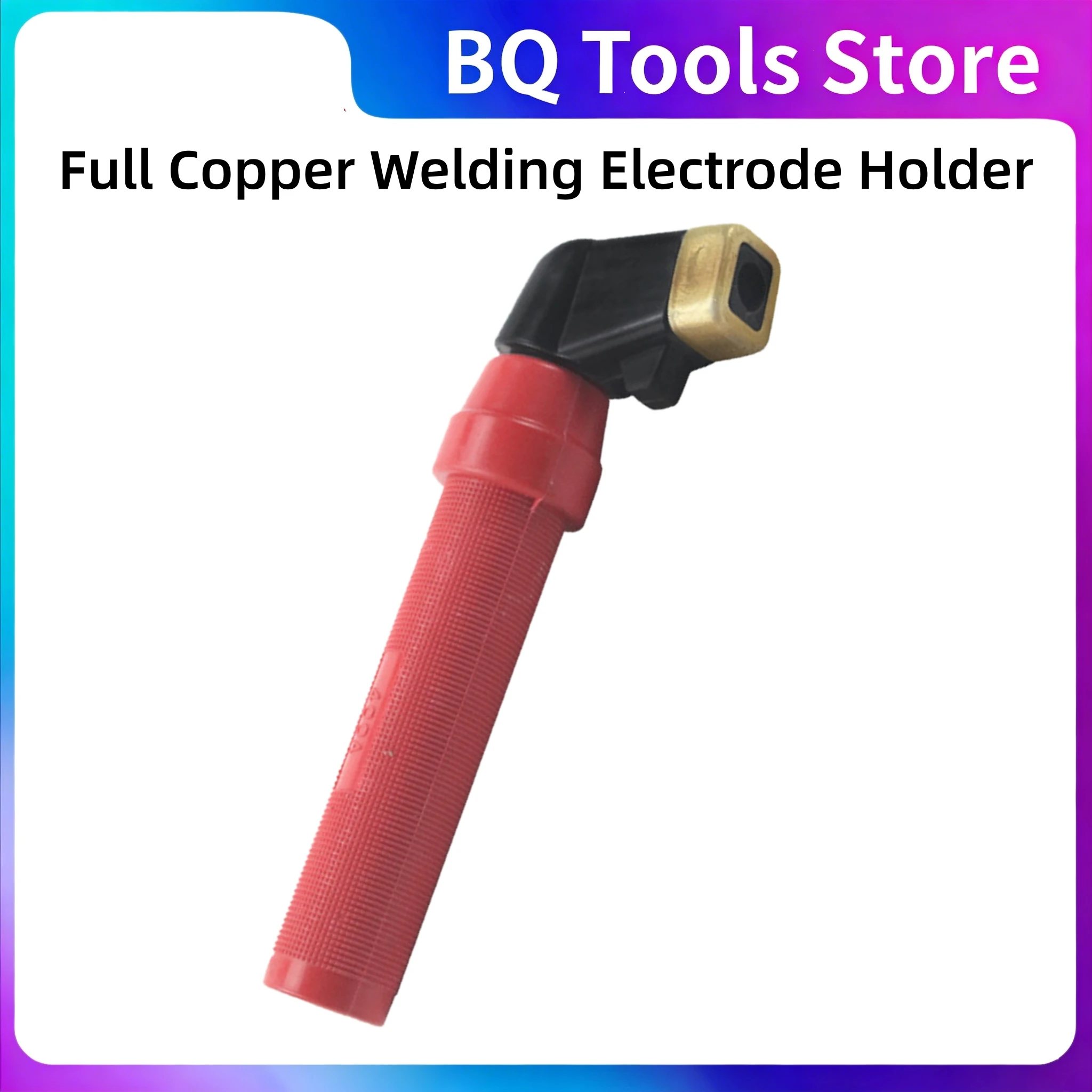 Welding Pliers Full Copper Welding Electrode Holder Welding Machine Accessories Elastic Spring Insulated Handle