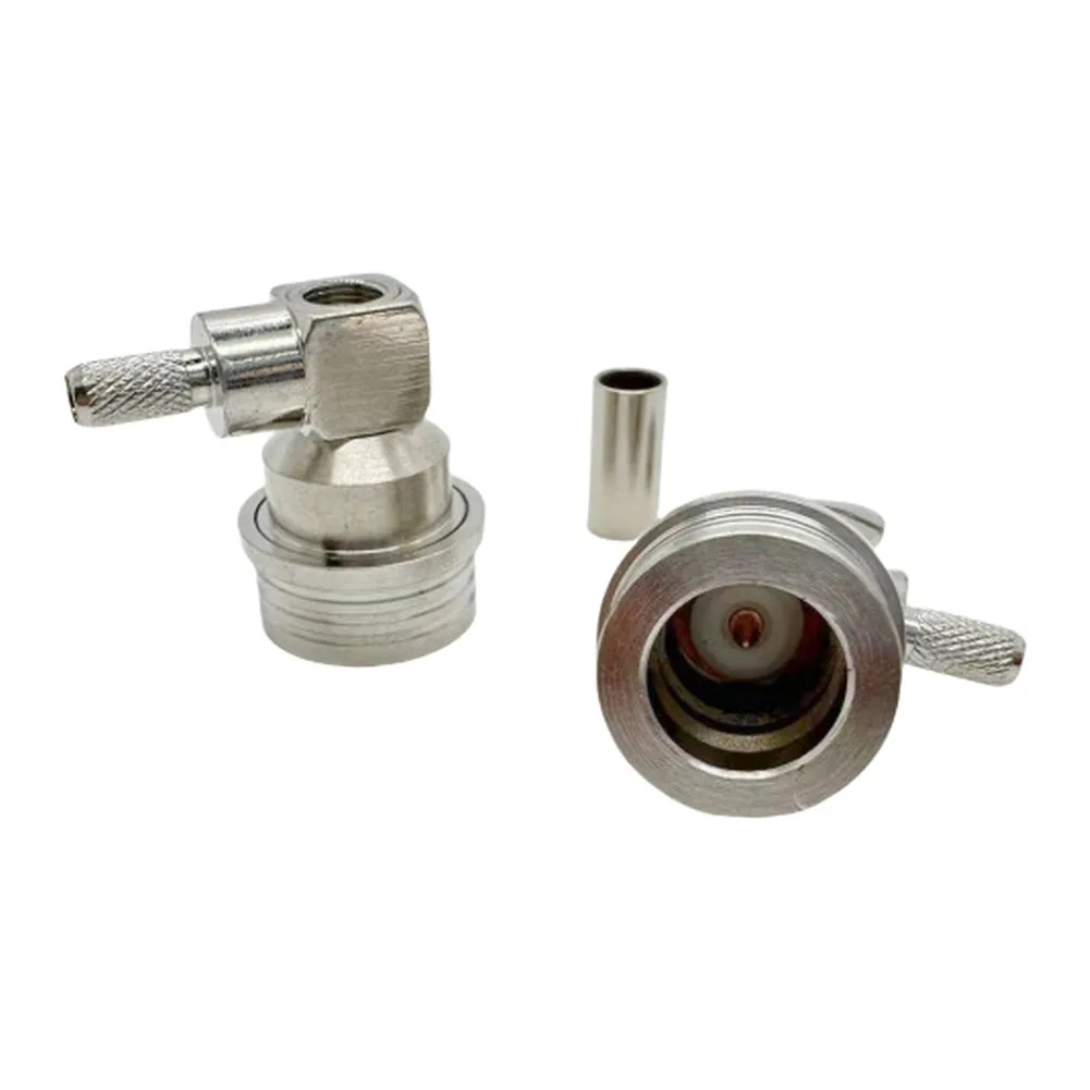 For Robust Signal Transmission RF Connector Adapter Signal Transmission Connector Brass Insulator Construction