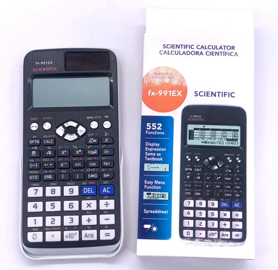 Engineering Scientific Calculator - FX-991EX with 552 Functions for University & Exams