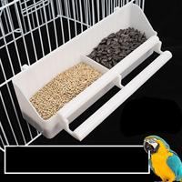 Parrot Feeding Cups Birds Cages Food Water Bowl Feeder Cockatiel Parakeet