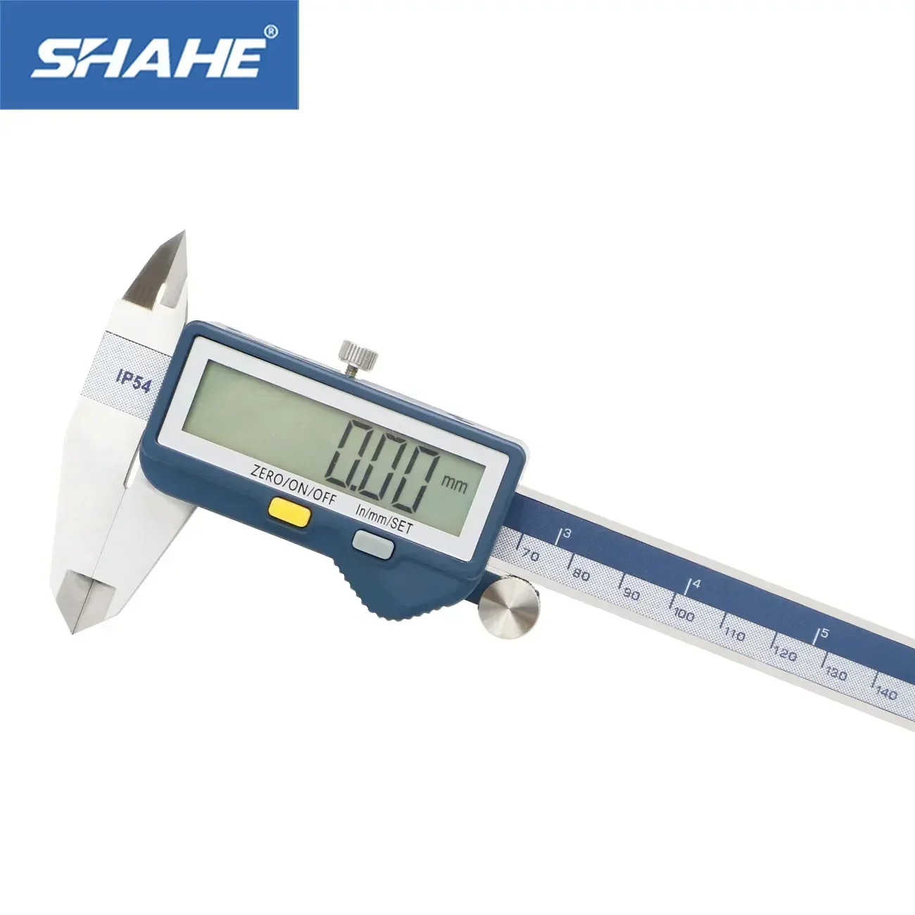 SHAHE Electronic Digital Caliper Stainless Steel Construction With Large LCD Screen Electronic Micrometer Vernier Calipers