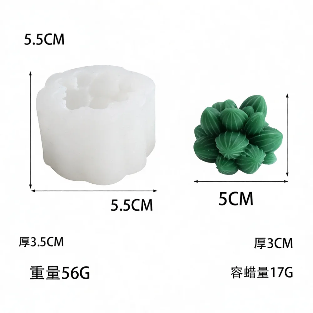 DIY多肉植物サボテンキャンドル製作、石膏工芸、彫刻、インテ - Soap Making Hobby のレビューと価格