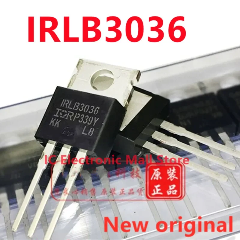 

10PCS New original IRLB3036 IRLB3036PBF TO-220 60V 195A N-channel FET MOSFET transistor