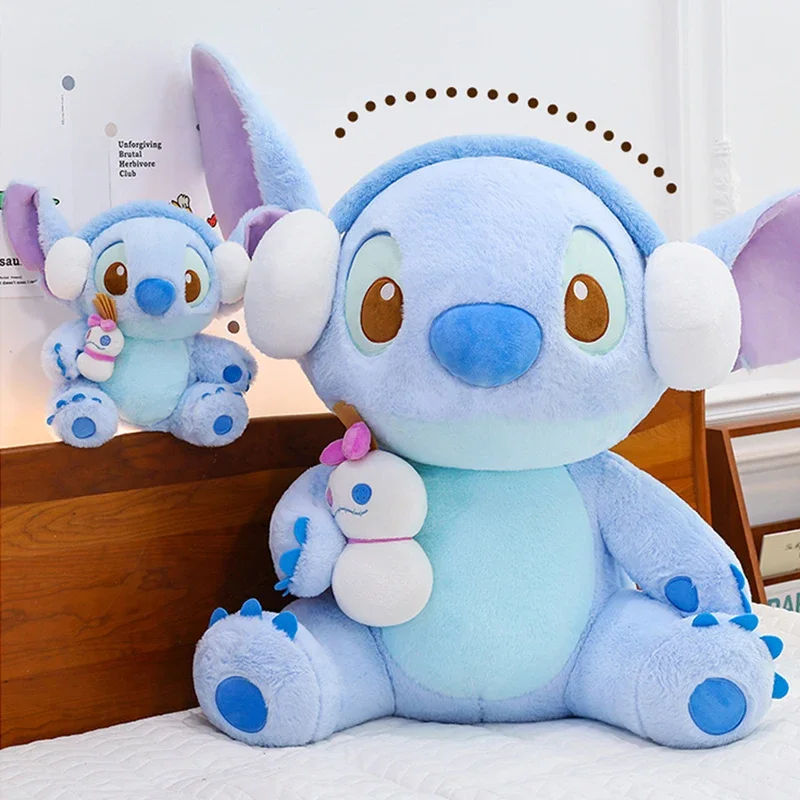 

Disney Lilo & Stitch плюшевые игрушки Kawaii аниме плюшевые куклы Stitch Angel 40-100 см мягкая подушка Рождественский подарок для детей