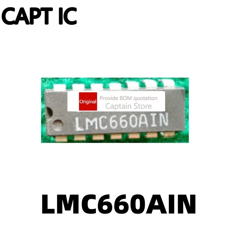 5PCS LMC660AIN LMC660CN DIP14