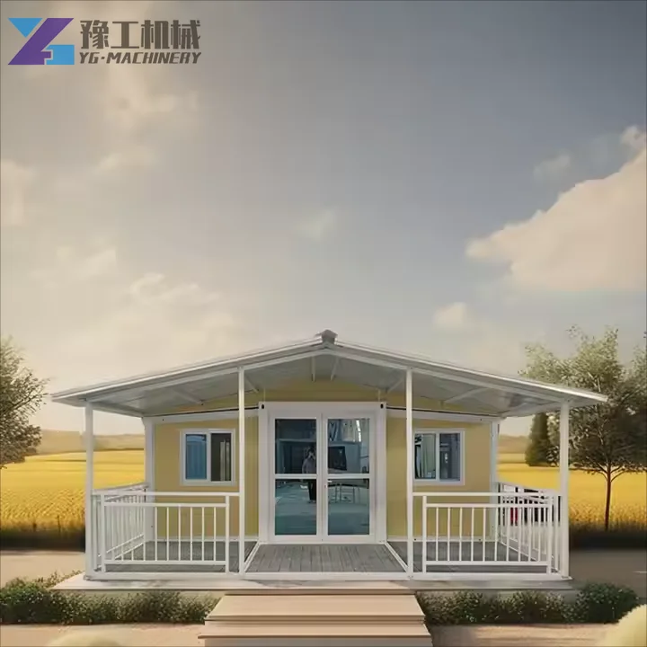 YG 20/40ft Tiny House Luxury Double Wing Folding Prefabricated Container House for Daily Life Expandable Mobile House