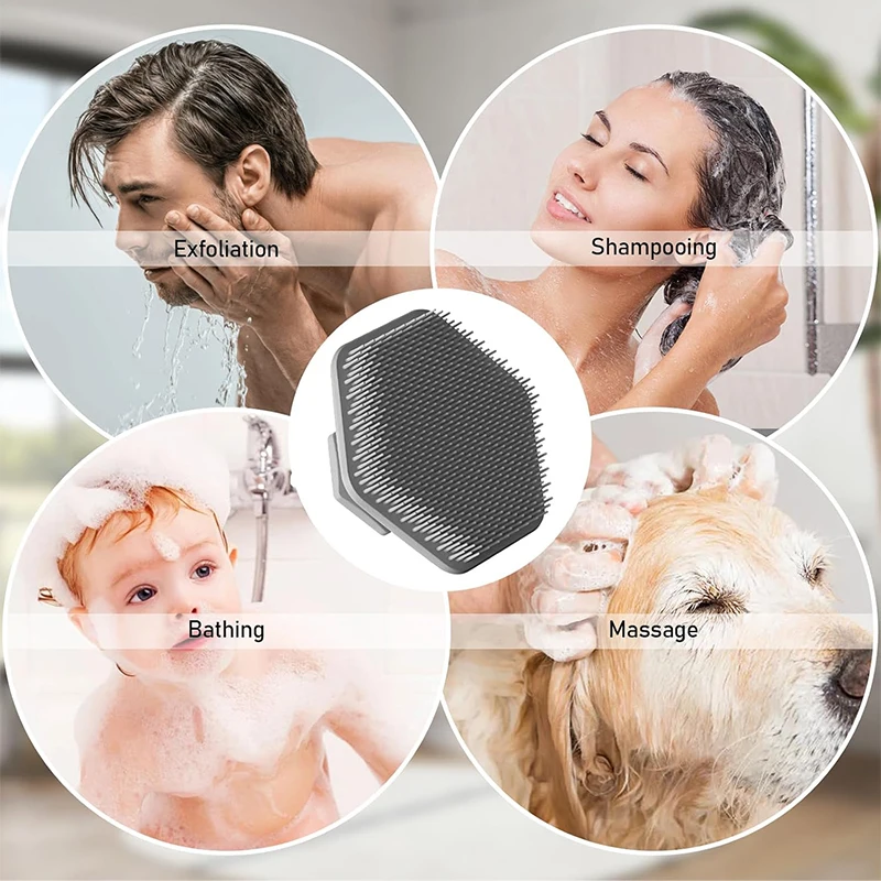 Gezichtsscrubber Zachte siliconen gezichtsreinigingsborstel Gezichtsexfoliator Mee-eter Acne Porie Pad Gezichtswas Draagbaar voor vrouwen Man