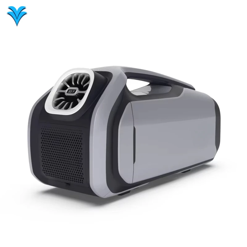 Top Fashion Portable Air Conditioner Car 24V 12V DC Mini Truck Bus Van Rooftop Portable Solar Air Conditioner