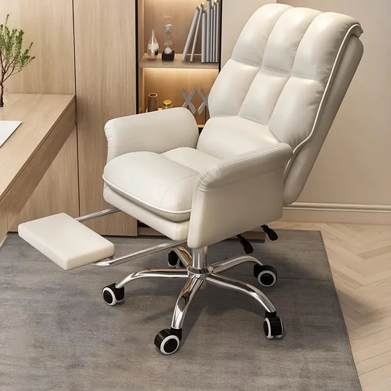 Low Price Office Chair Leather Designer Pillow Neck Holder Office Chair Swivel Comfy Cadeira De Escritorio Office Furnitures