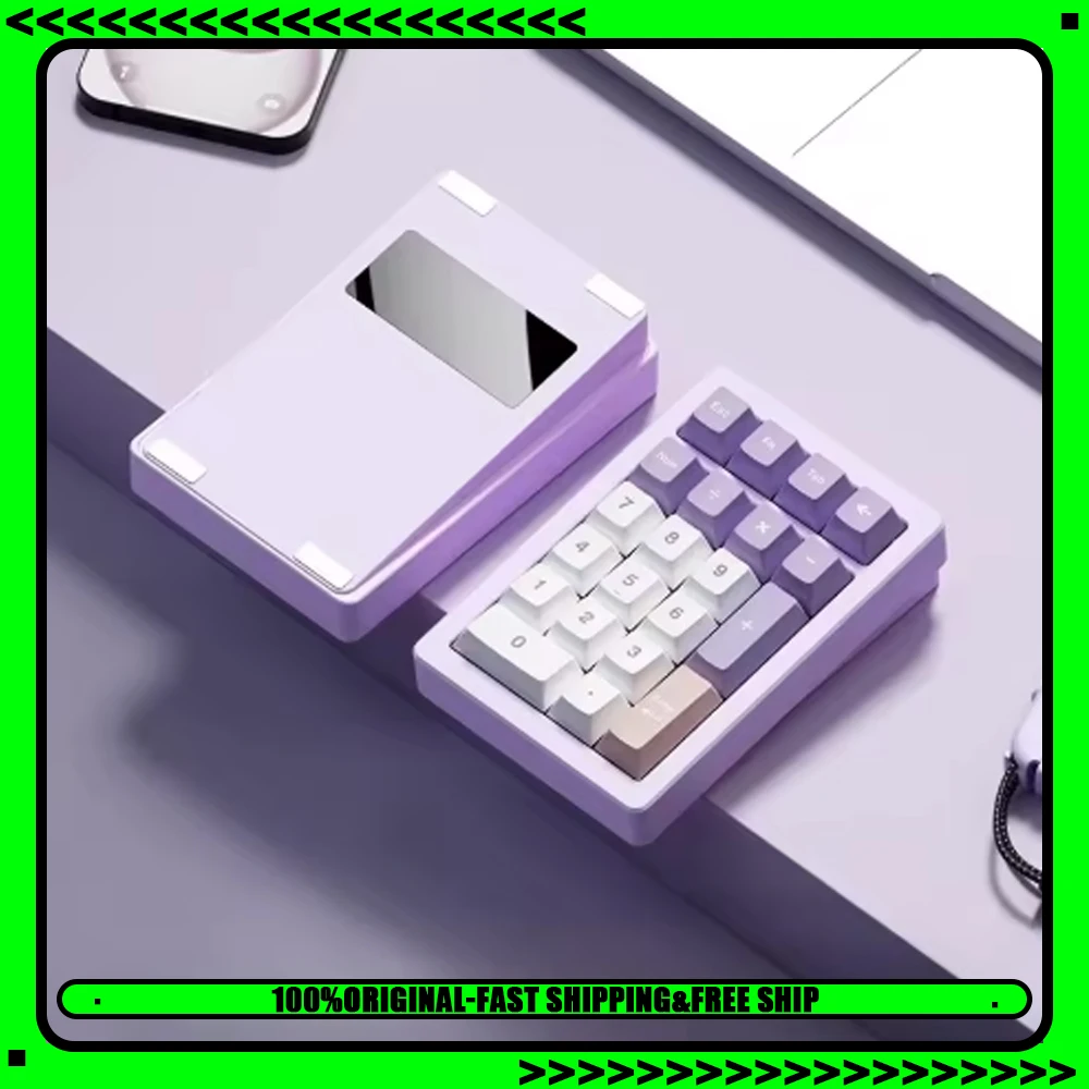 PANDA20 V2 Numeric Keypad Kit Wireless 3-mode Gasket Hot-Swap RGB Custom CNC Aluminum Office Gaming Mechanical Keyboard VIA Gift
