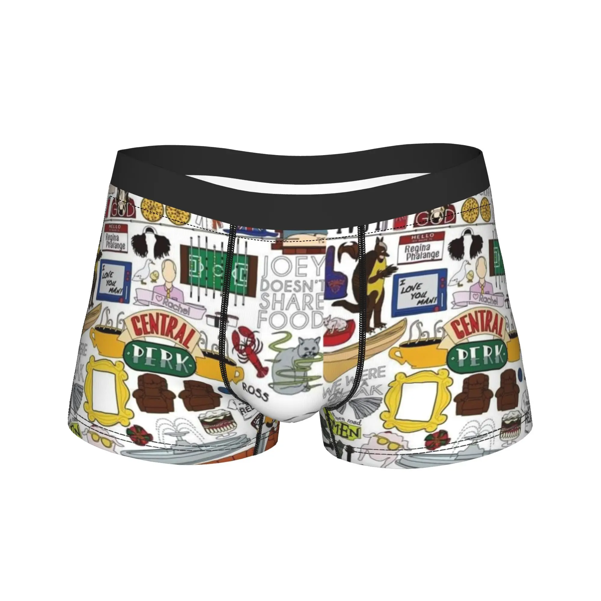 Friends- American TV Show Underwear  Design Trunk Hot Sale Male Underpants Classic Boxer Brief Gift Idea