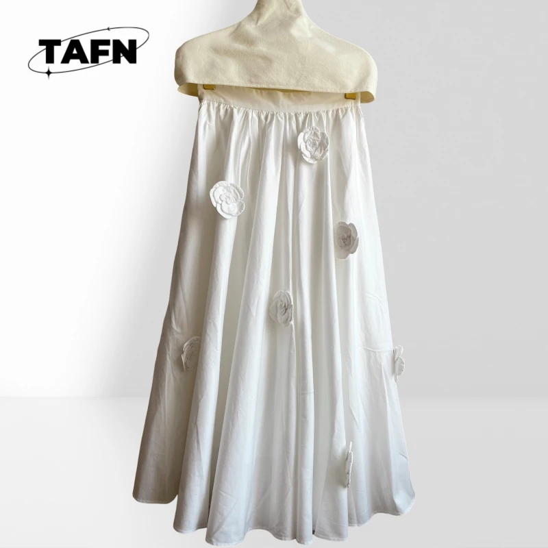 

Advanced Texture Trendy and Comfortable Floral Midi Skirt for Women – Design for Summer Wardrobe AE636