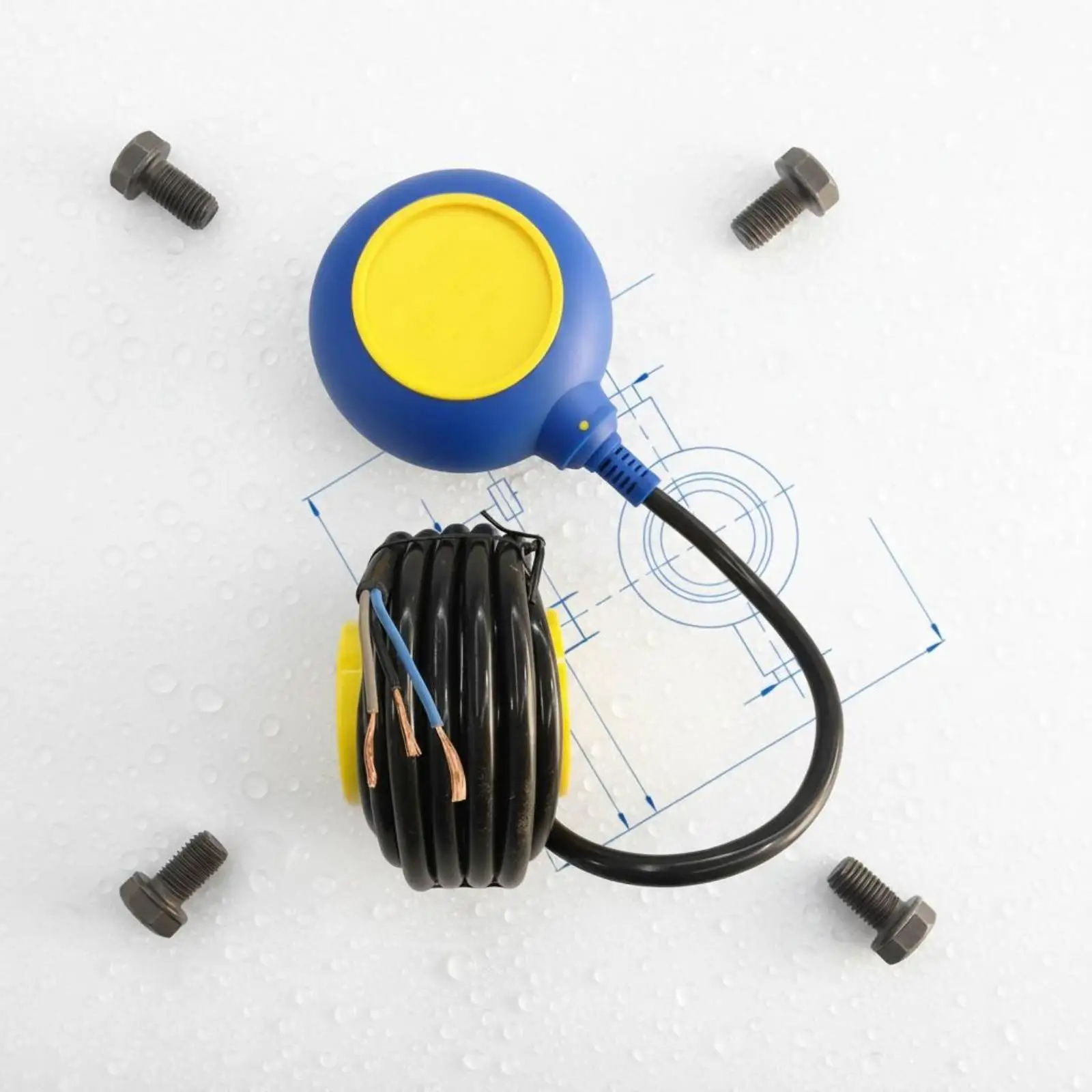 Liquid Level Switch Plastic Sewage Float Sensor Submersible Pump Control for Underground Well Water Machine view 3