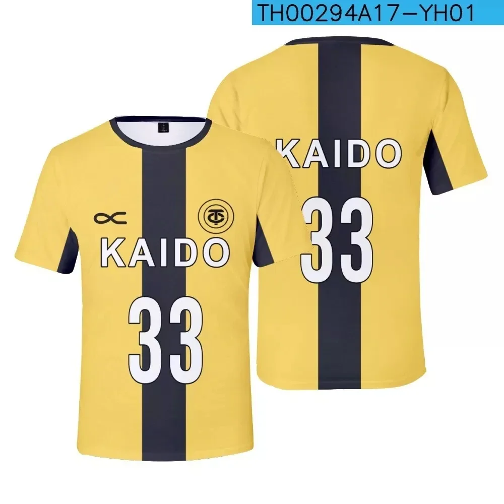 Anime Aoashi Ao Ashi Kuroda Kanpei Togashi Keiji Aoi Ashito Short Sleeve 3D T-shirt Sports Football Shirt Team Cosplay Clothes