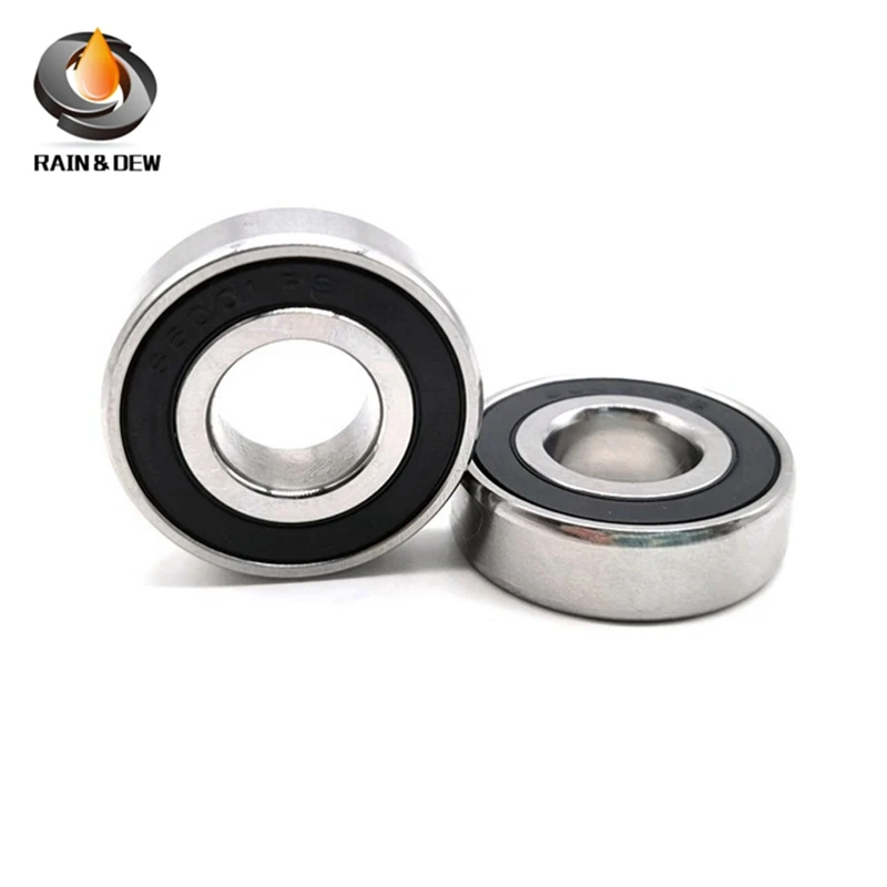 2PCS 6205RS Chrome Steel Bearings  25*52*15 mm ABEC-7 Deep Groove Bearing Rubber Sealed 6205 6205-2RS