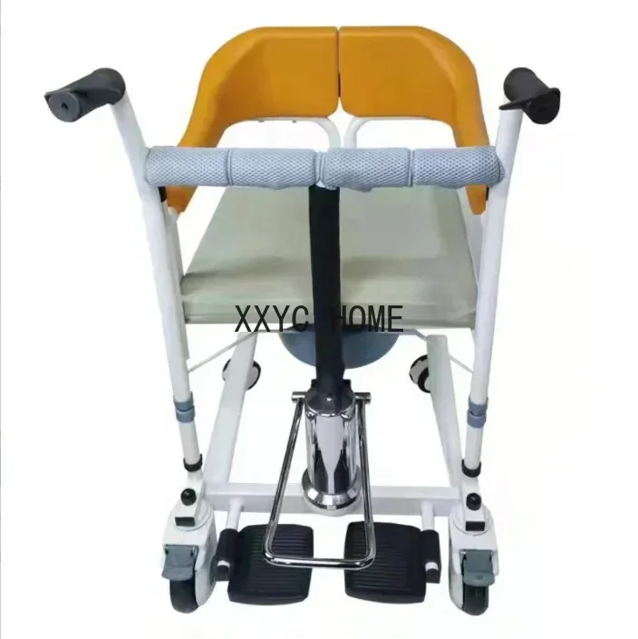 

Silla cambio médico para el cuidado en el hogar, sillón de transferencia pacientes Manual de elevación ajustable