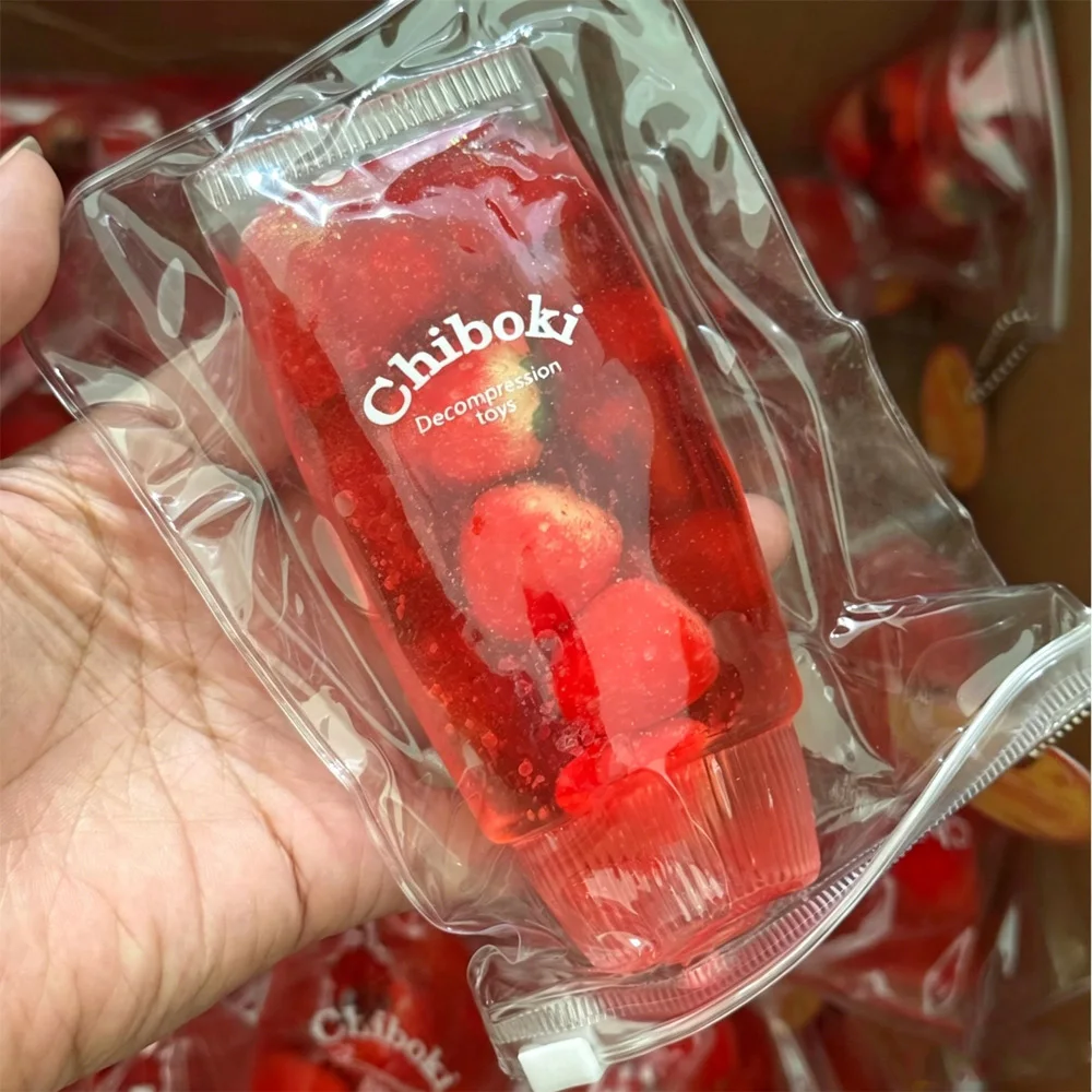 

Hot sale Fruit Filled Maltose Toothpaste Squishy Toy Soft No Rising & Jam Feel ASMR Sensory Fidget Toy Stress Relief Gift 2026