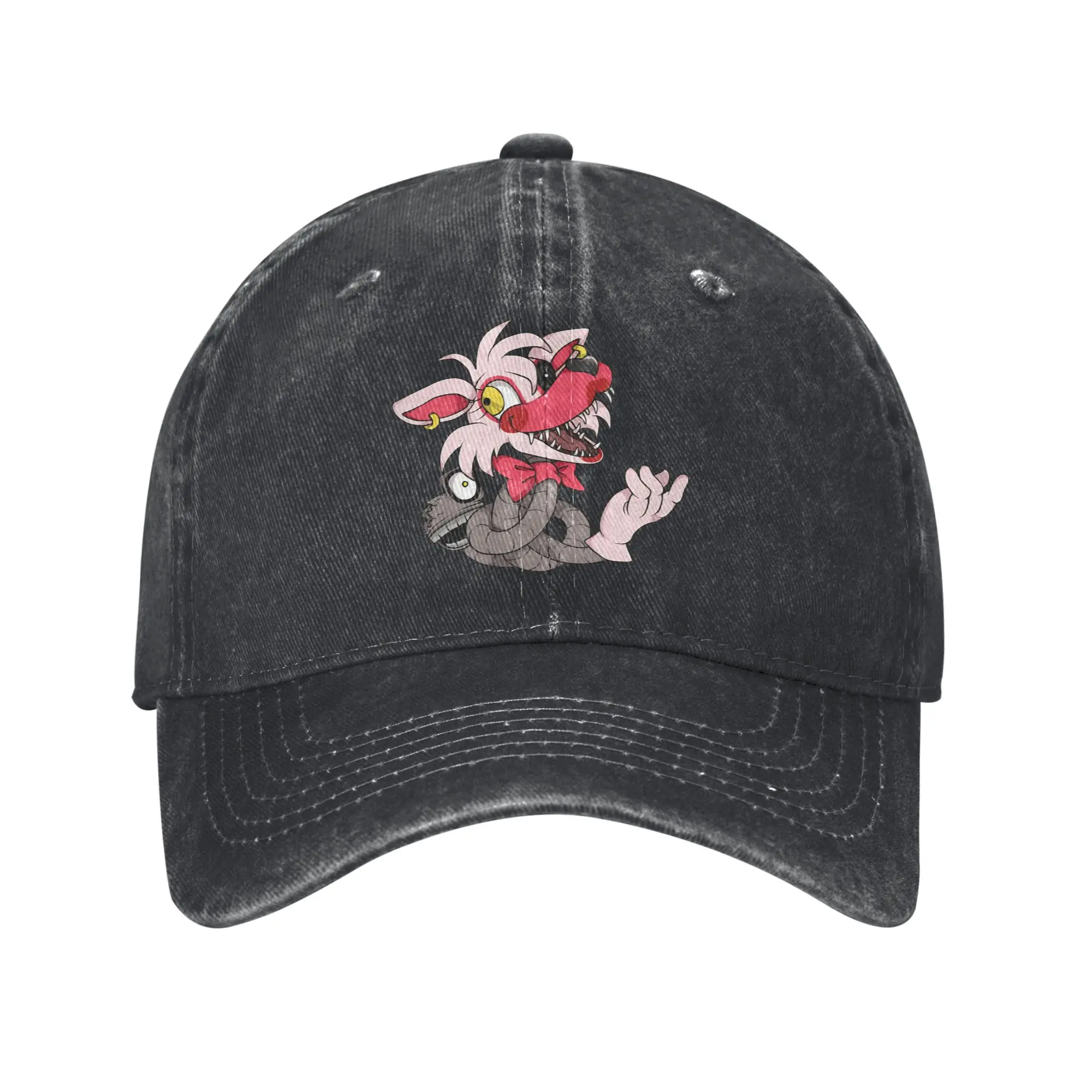 The Mangle FNAF Baseball Caps Merch For Unisex  Adjustable Trucker Hat