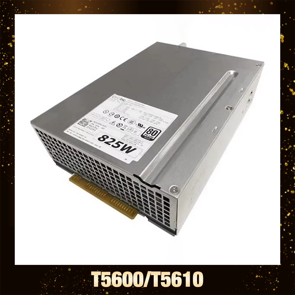 Original For DELL T5600/T5610 Workstation Power Supply 825W DR5JD RHHKV CVMY8 G57YP