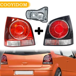 For Volkswagen VW POLO 9N 9N3 2001 2002-2010 Rear Bumper Tail Light Hatchback Brake Stop Lamp Lights Tail Light Without Bulbs