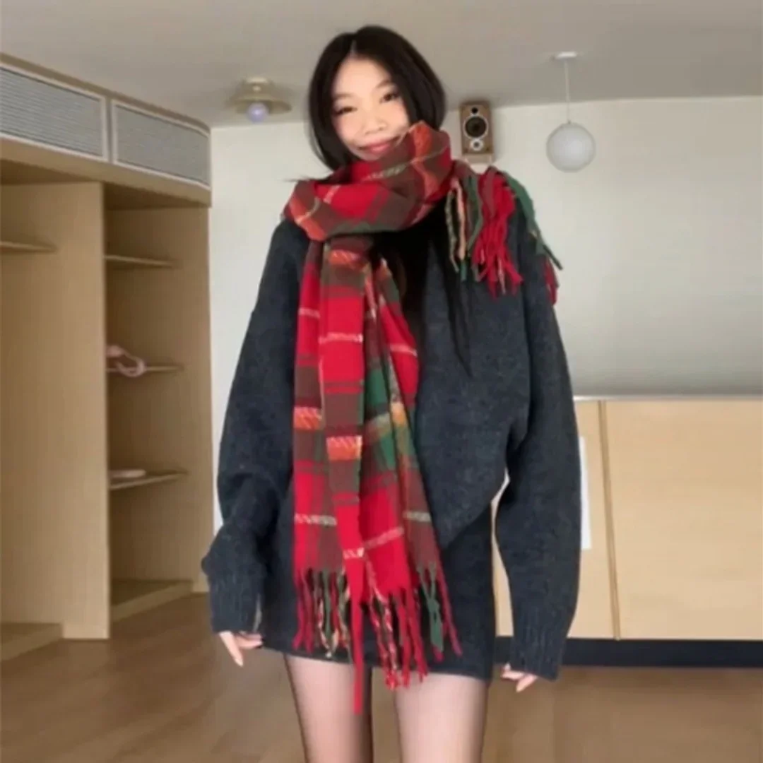 Knitted Pullover Sweater Tops+mini Skirt Suit Chic Loose Oversize Sweater High Waist Mini Skirt Two Piece Sets Womens Outifits