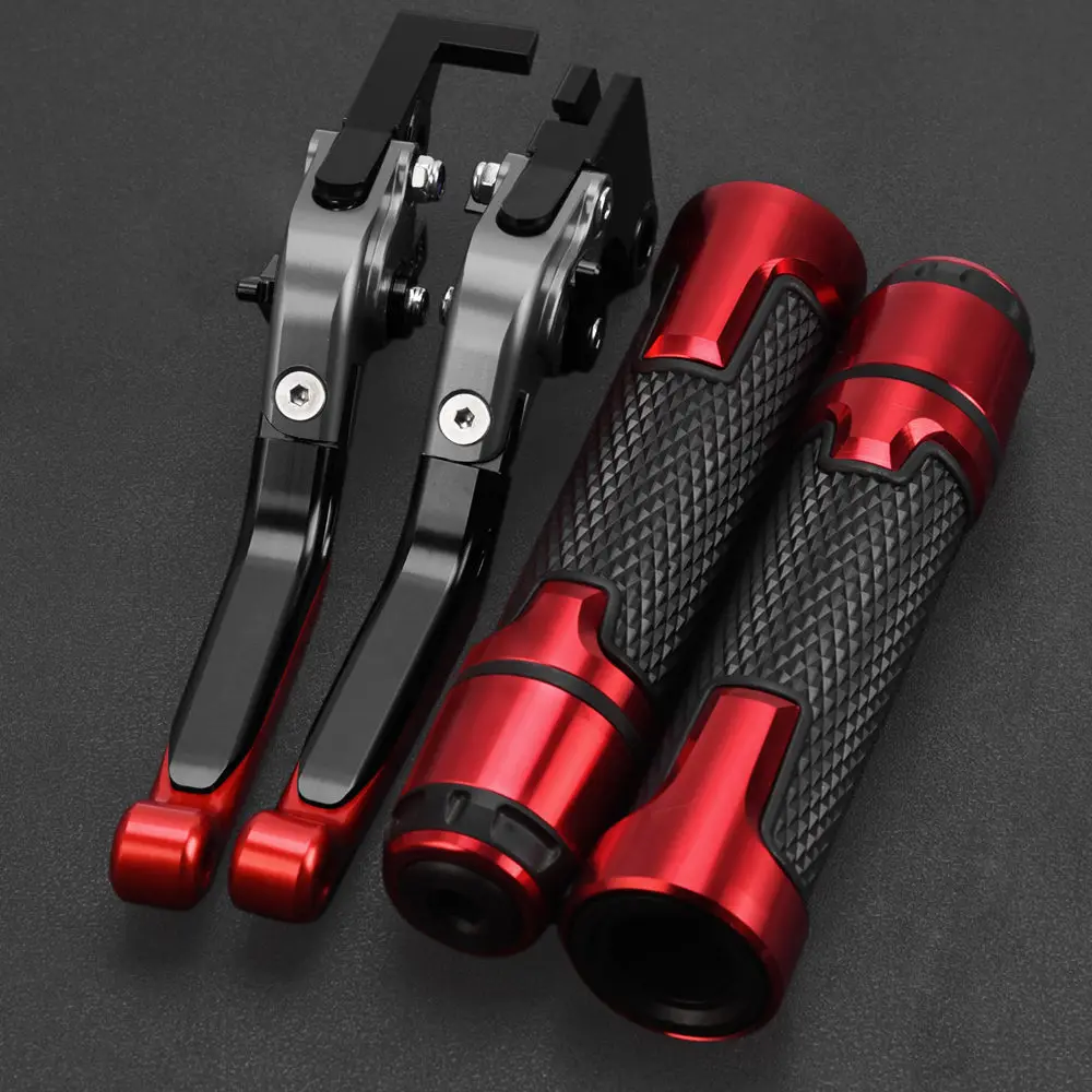 

Motorcycle For Honda TRANSALP 600 650 700 xlv650 19951 996 1997 1998 1999 Aluminum Adjustable Brake Clutch Levers Handlebar grip