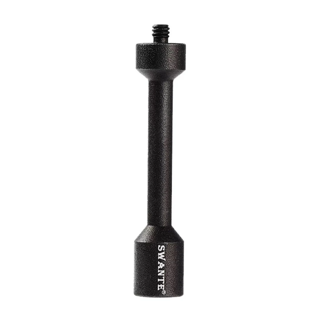 Swante Camping Gas Adapter Aluminum Alloy Lantern Gas Adapter 1/4 Interface Lamp Pole Camping for Outdoor Hiking for Backpacking