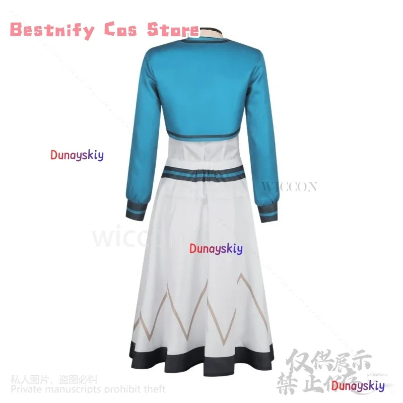 CosplaySilent الساحرة تأثيري مونيكا Evaret أنيمي زي مدرسي فستان النمط البريطاني لوليتا التنانير الطويلة السحرية أناقة الهالوين