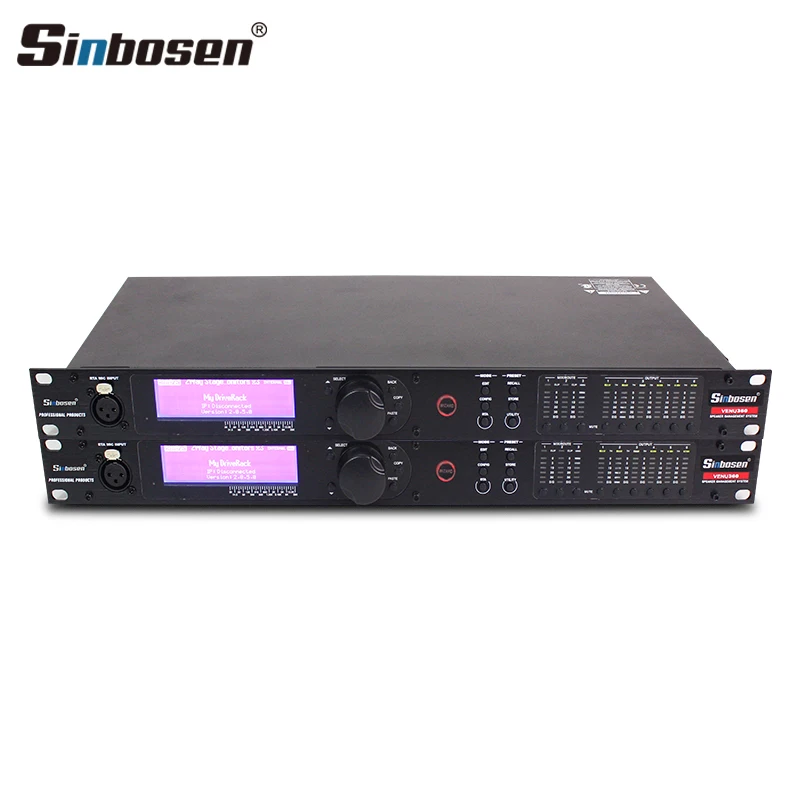 V-360 3 entrées 6 sorties Fabricants Processeur audio numérique Dsp