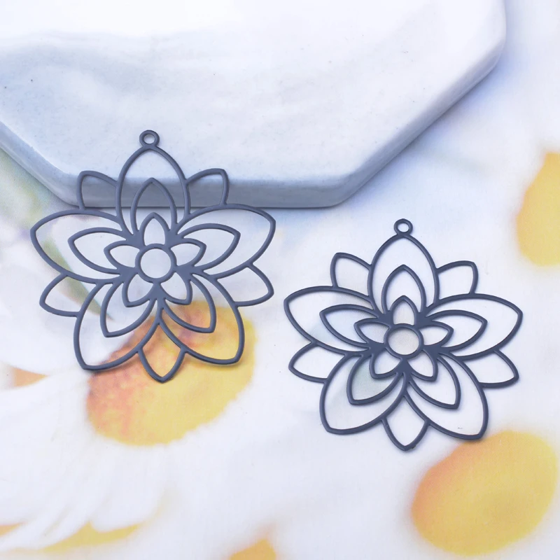 30 Stück/Lot AD3269 36*29mm Messing-Lebensblumen-Anhänger Bunte Schmuck- und Ohrring-Materialien – Detail 11