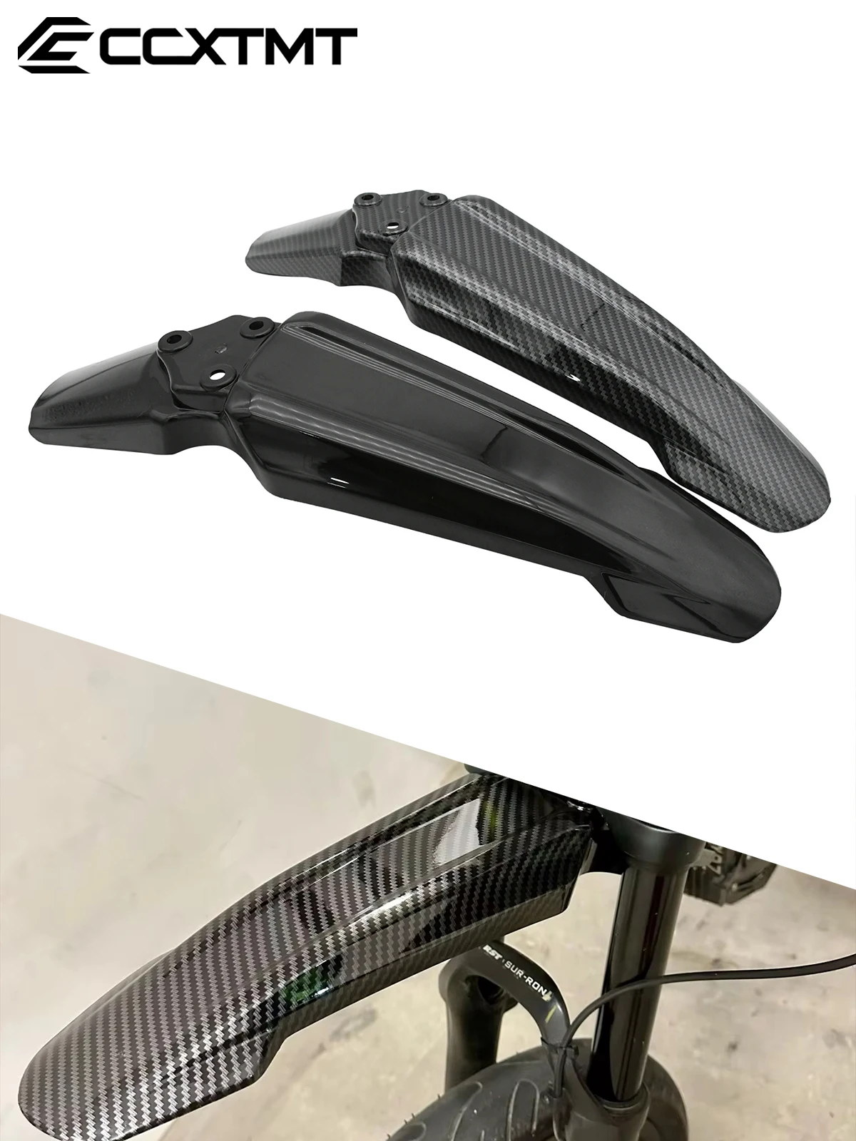 AliExpress NONE Motorcycle Front Fender Mudguards For Sur Ron Sur-Ron SurRon Light Bee X & Light Bee S Electric Bike DNM KKE Fastace Fork Parts