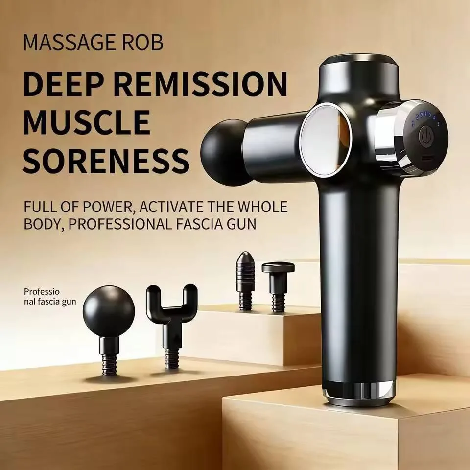 

7-speed Electric Percussion Fascial Massage Gun, Deep Tissue Muscle Relaxation For Body Neck Back, Pain Relief Fitness