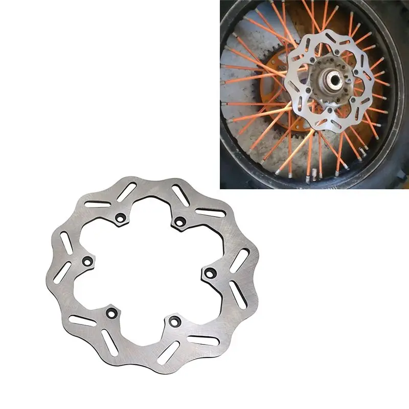M46K-Motorcycle Rear Brake Disc For SX XC SXF XCF FC FS FX TC TX- 220MM Rotating Brake Pad Set