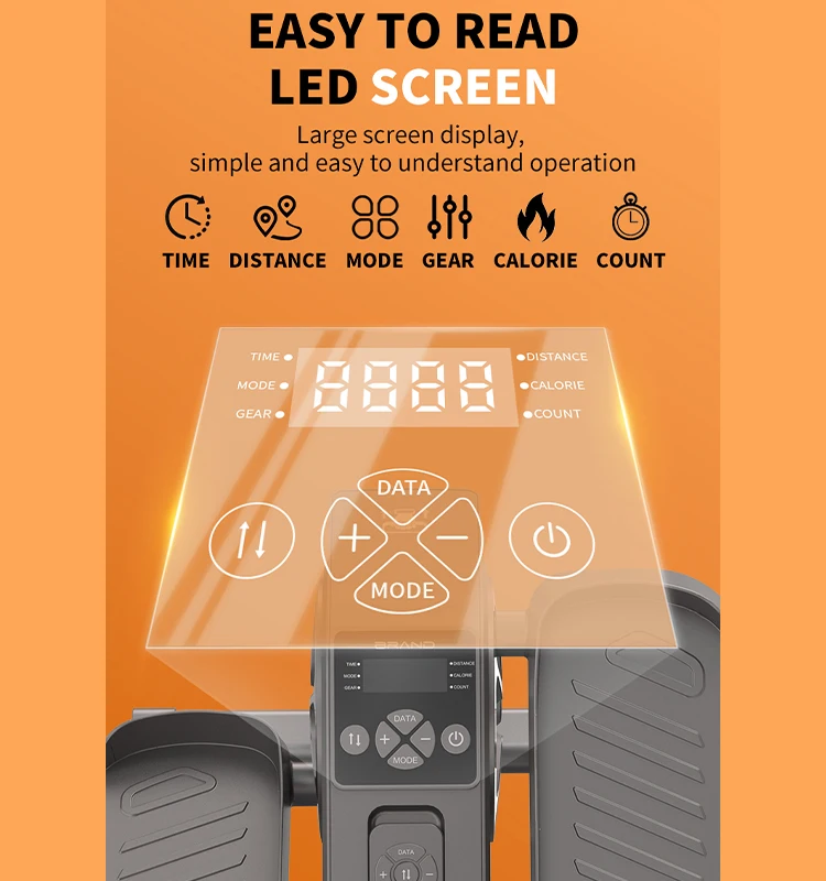 

Premium Padded Mini Stepper - Luxury Home Gym Equipment, Comfortable & Stylish Trainer for Cardio & Toning Workouts