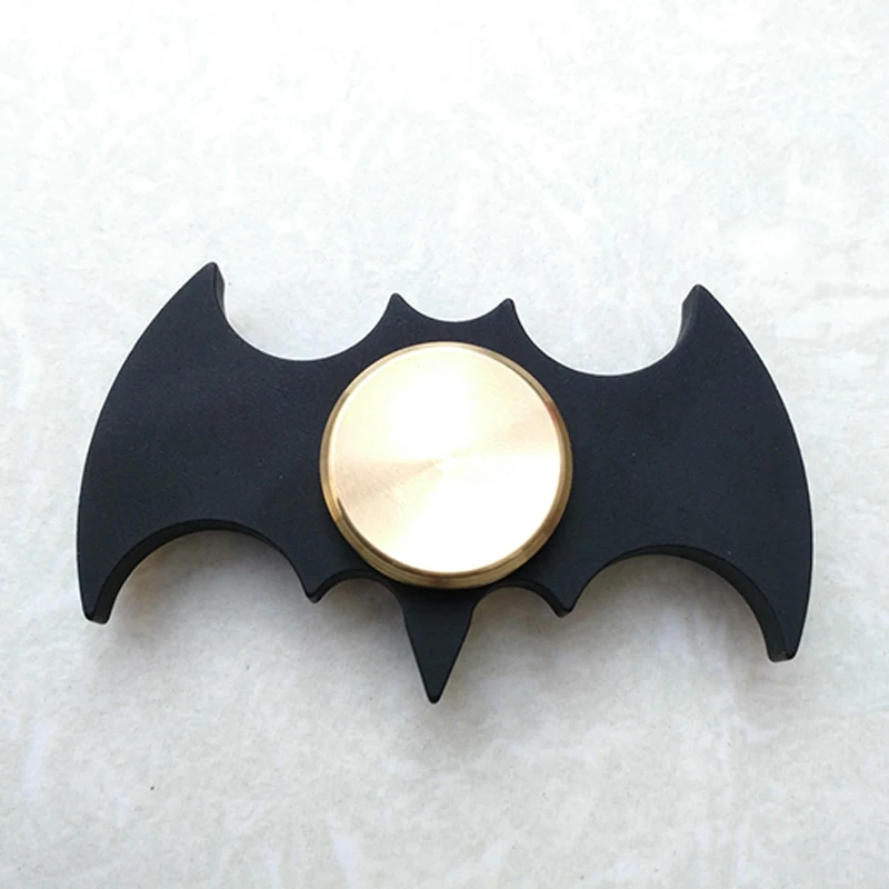 Fidget Spinner Metal en forma de murciélago, juguetes antiansiedad y alivio del estrés, artilugios geniales, TDAH para niños, adolescentes y adultos, Ideas de regalos
