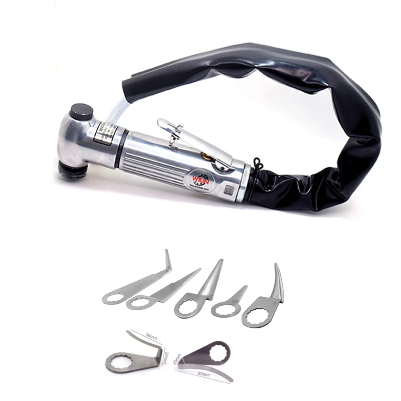 

Air Car Glass Knife Pneumatic Windshield Remover Kit Pneumatic Glass Scraper Blade for Car Doors Windows Tile