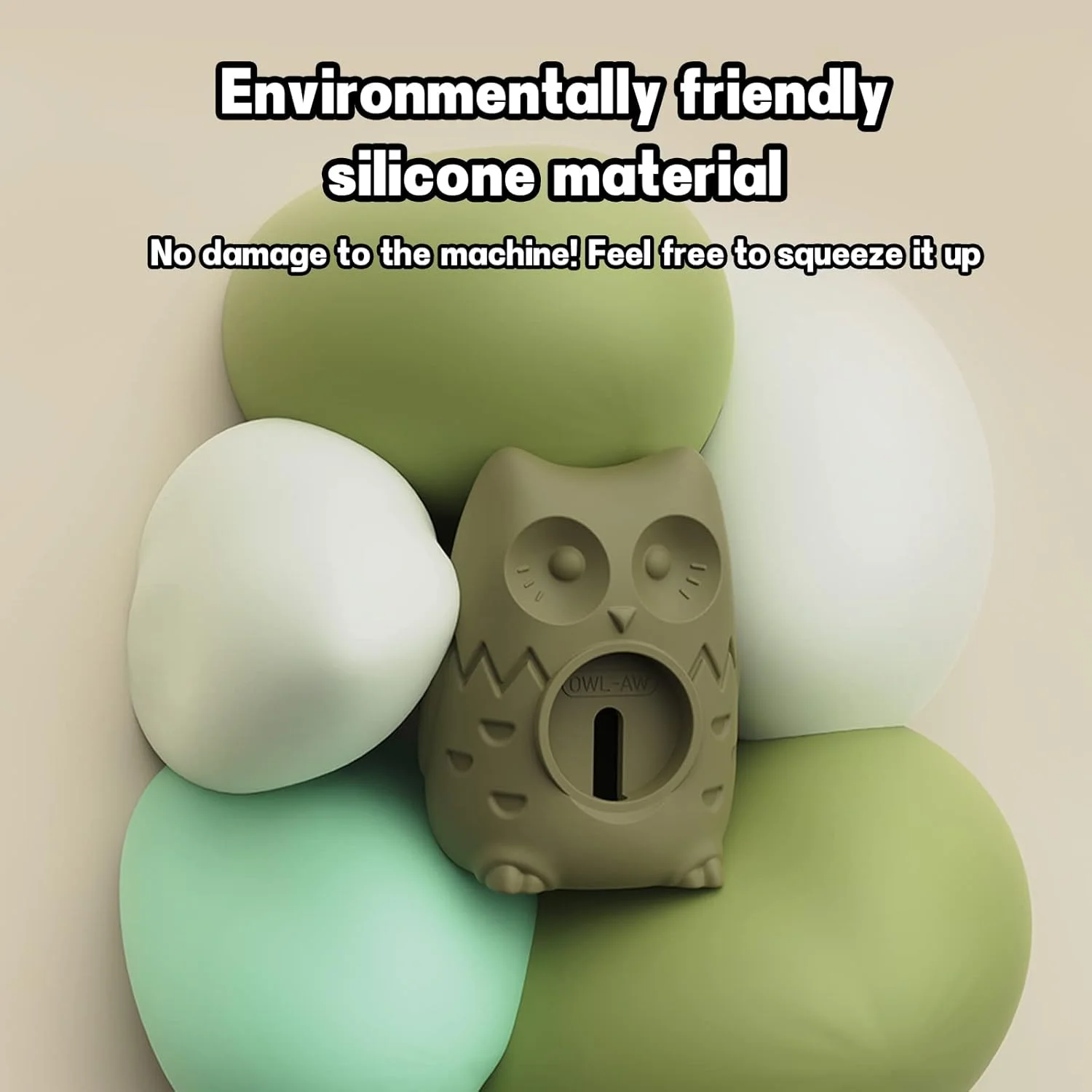 حامل شاحن ساعة على شكل بومة لطيفة متوافق مع السلسلة 9-1 (45 مم، 44 مم، 42 مم، 41 مم، 40 مم، 38 مم) قاعدة شاحن لطيفة S #6