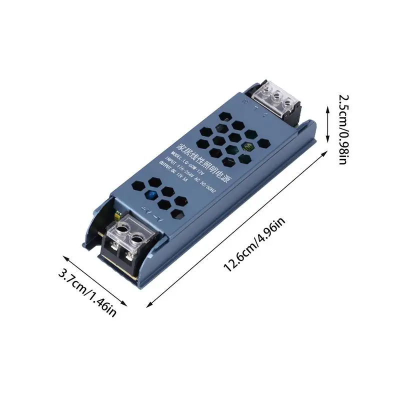 محول LED لأضواء الشريط ، محولات الجهد المنخفض الآمنة ، إمدادات الجهد الكهربائي للضوء LED واقية ، ملحقات الإضاءة